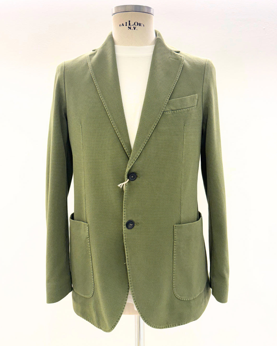CIRCOLO 1901 GIACCA MONOPETTO OXFORD OLIVA