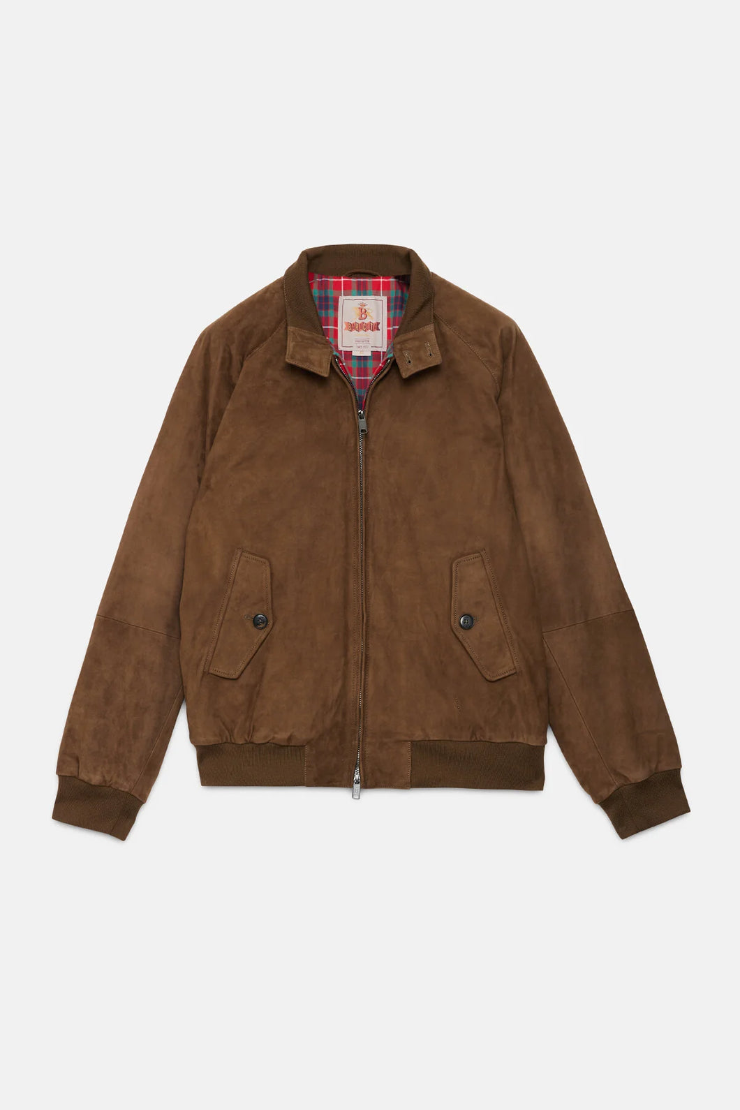 BARACUTA G9 SUEDE DARK OLIVE