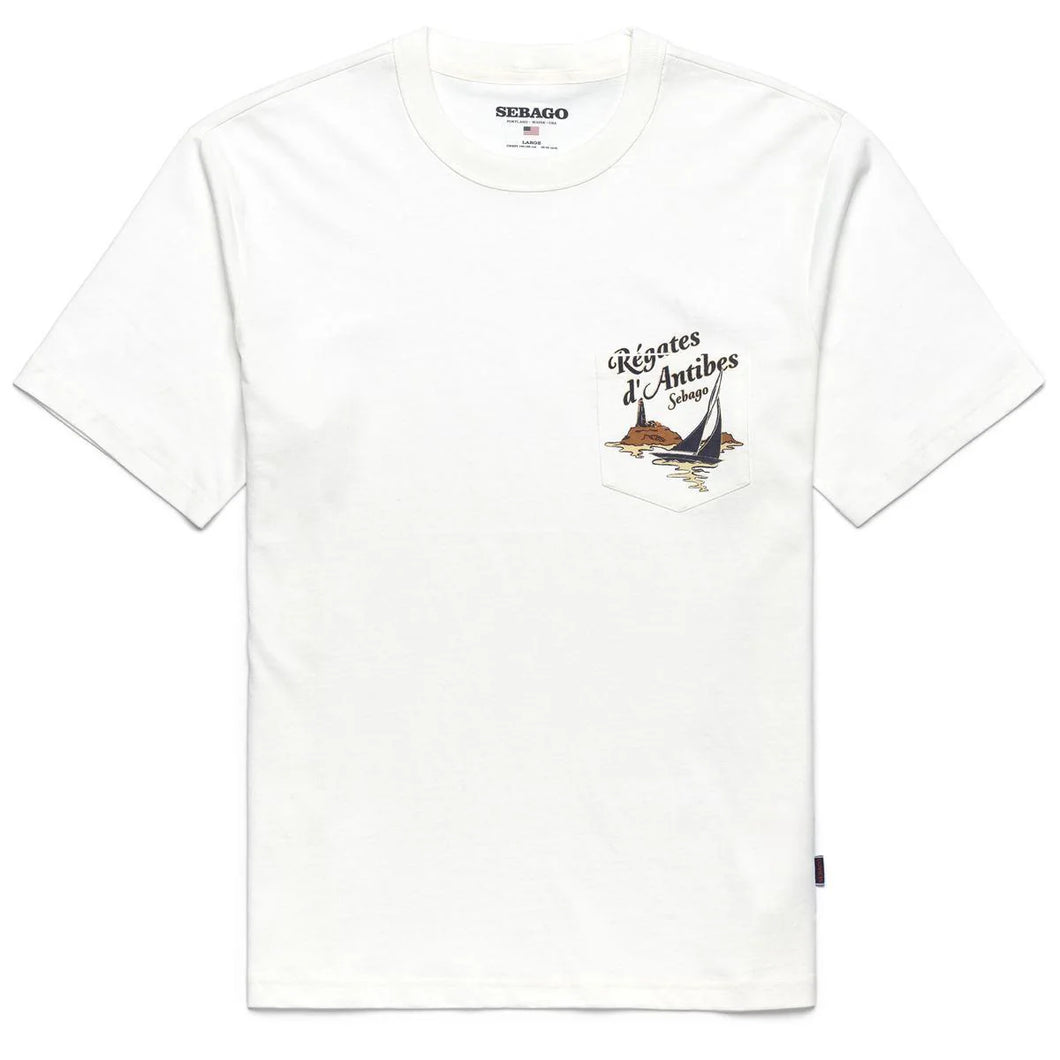 SEBAGO TEE REGATTA FRANCE BIANCA