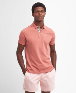 BARBOUR POLO PINK CLAY