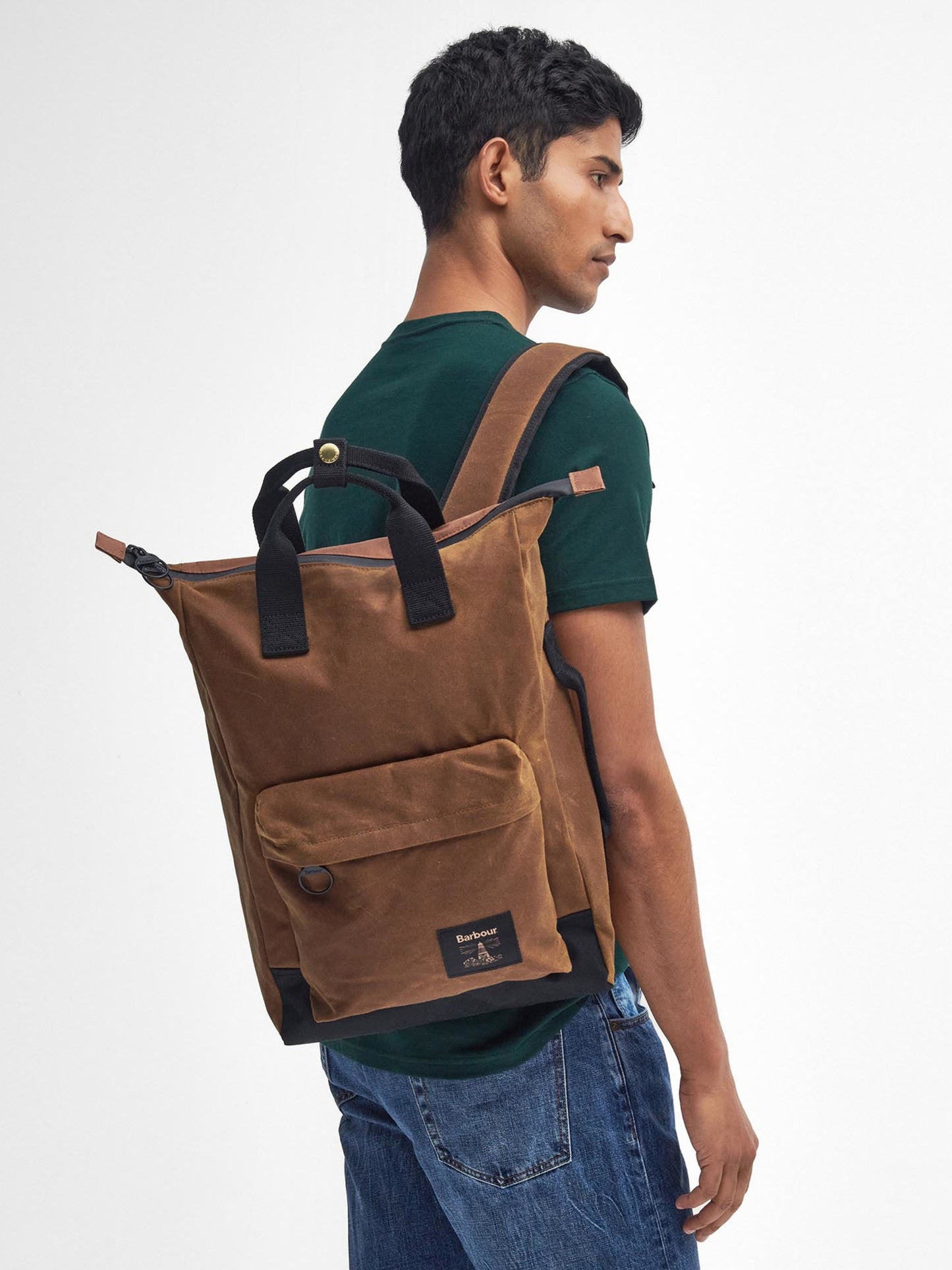 BARBOUR FILED WAX BACKPACK