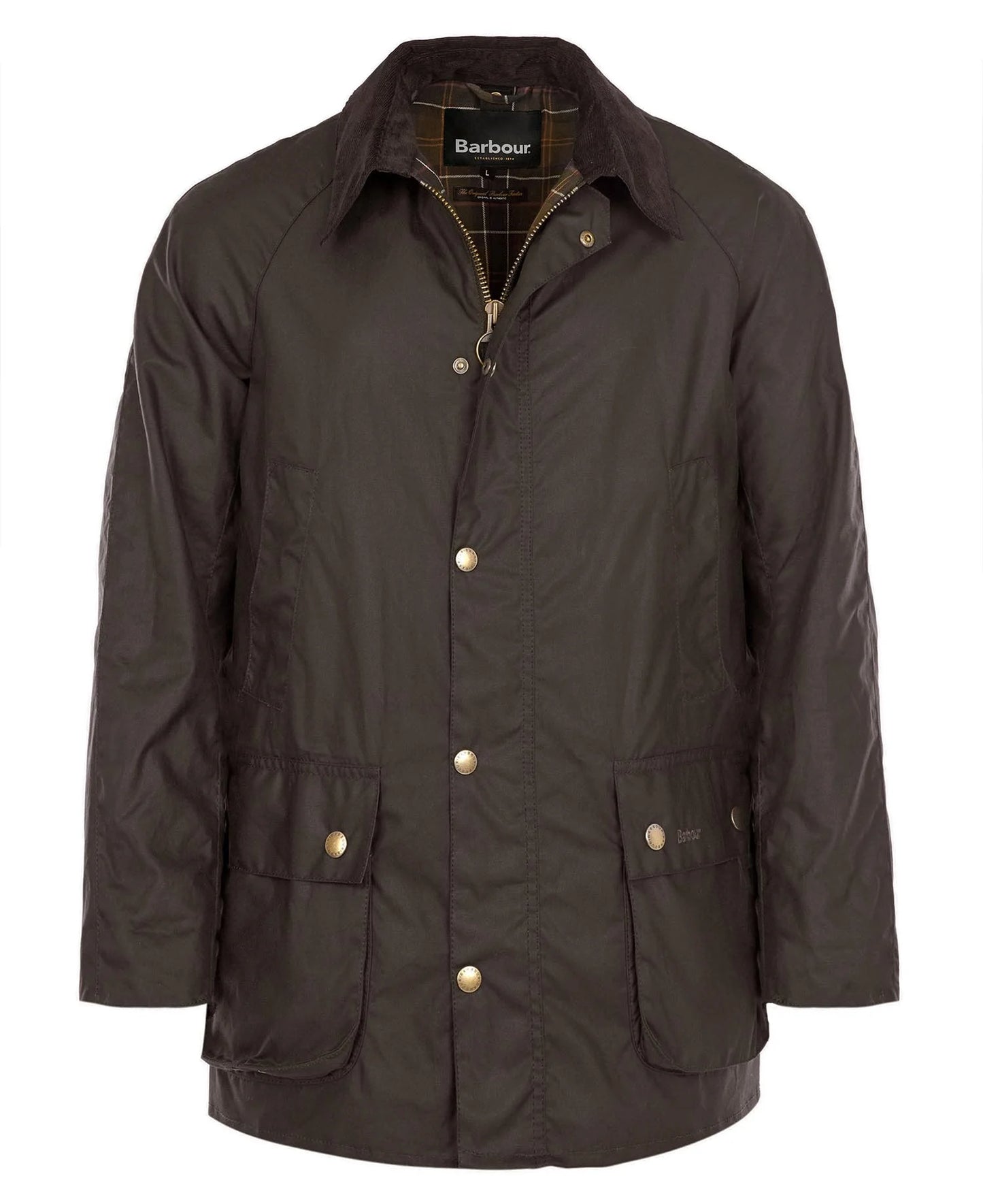 BARBOUR ASHBY OLIVE WAX - CINQUANTOTTO PESARO | Negozio di abbigliamento