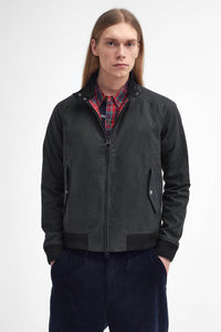 BARBOUR X BARACUTA PORTON WAX NAVY