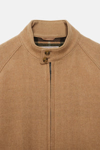 BARACUTA G9 DOUBLE WOOL CAMEL