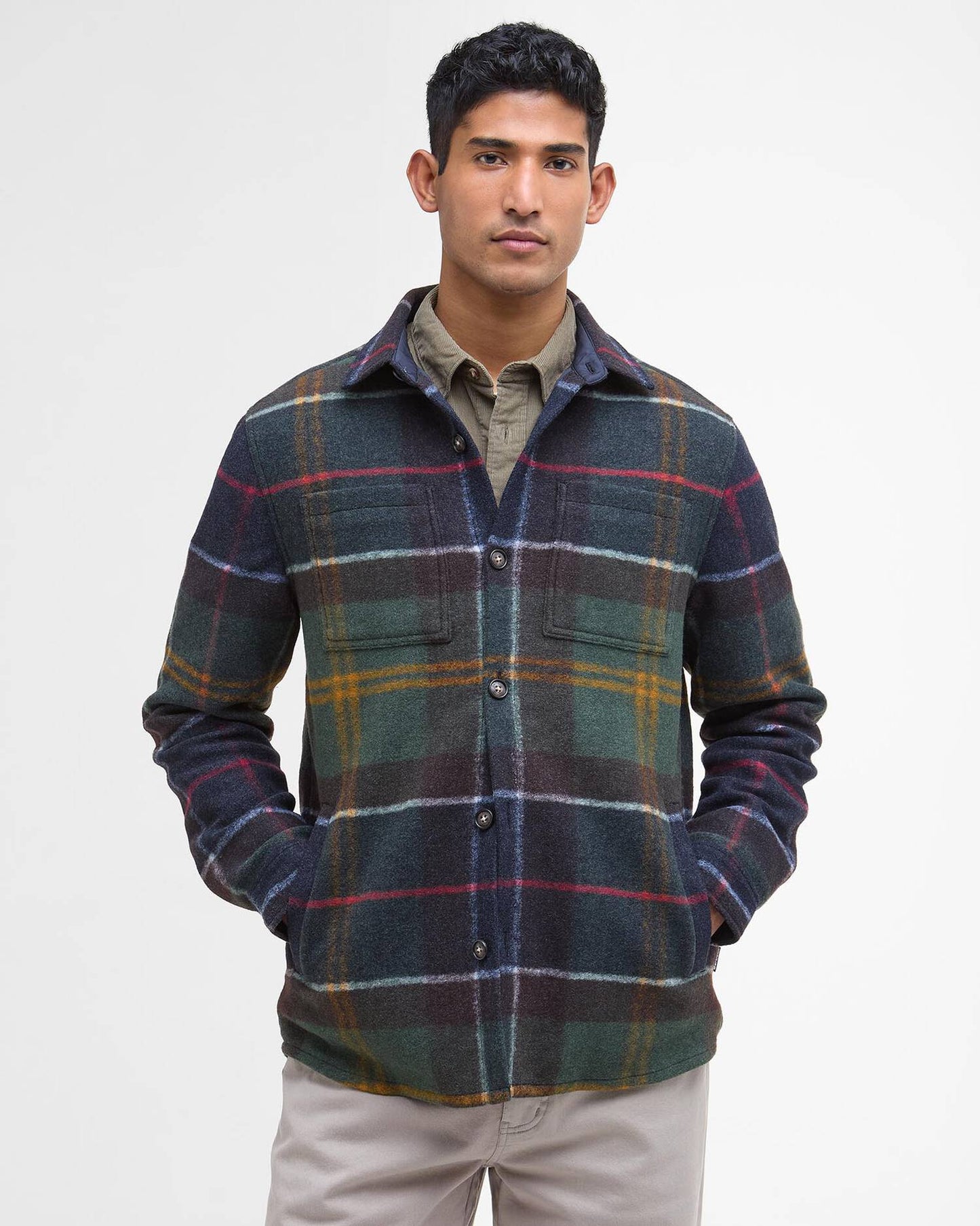 BARBOUR CHAPTER TAILORED CHECK OVERSHIRT