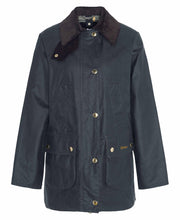 Carica l&#39;immagine nel visualizzatore di Gallery, BARBOUR MODERN BEADNELL WAX JACKET WOMAN SAGE GREEN
