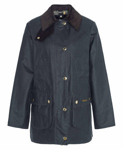 BARBOUR MODERN BEADNELL WAX JACKET WOMAN SAGE GREEN