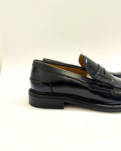 Carica l&#39;immagine nel visualizzatore di Gallery, BERWICK PENNY LOAFER SPAZZOLATO BLU
