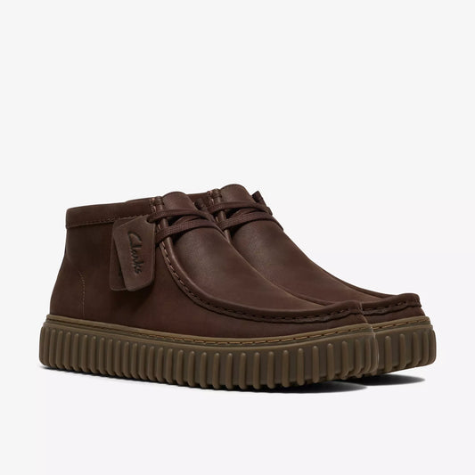 CLARKS TORHILL HI PELLE MARRONE - CINQUANTOTTO PESARO | Negozio di abbigliamento