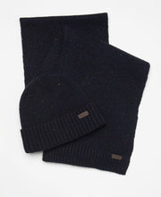 Carica l&#39;immagine nel visualizzatore di Gallery, BARBOUR BAULETTO CARLTON FLECK BEANIE NAVY
