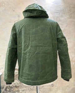 MANIFATTURA CECCARELLI BLAZER COAT LIGHT GREEN WAXED