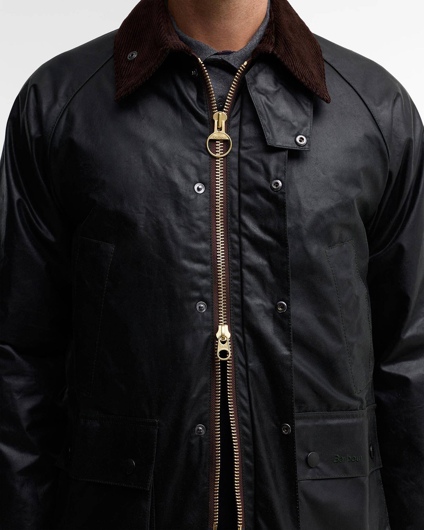 BARBOUR BEDALE SAGE WAXED