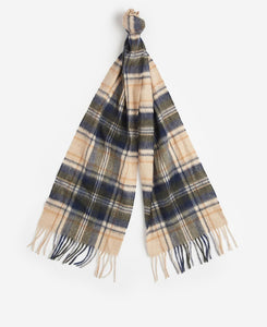 BARBOUR NEW CHECK TARTAN SAND BEIGE