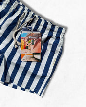 Carica l&#39;immagine nel visualizzatore di Gallery, GASSA D&#39;AMANTE COSTUME VARIGOTTI RIGATO BLU

