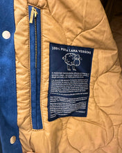 Carica l&#39;immagine nel visualizzatore di Gallery, MANIFATTURA CECCARELLI FISHERMAN PARKA MID BLUE WAXED
